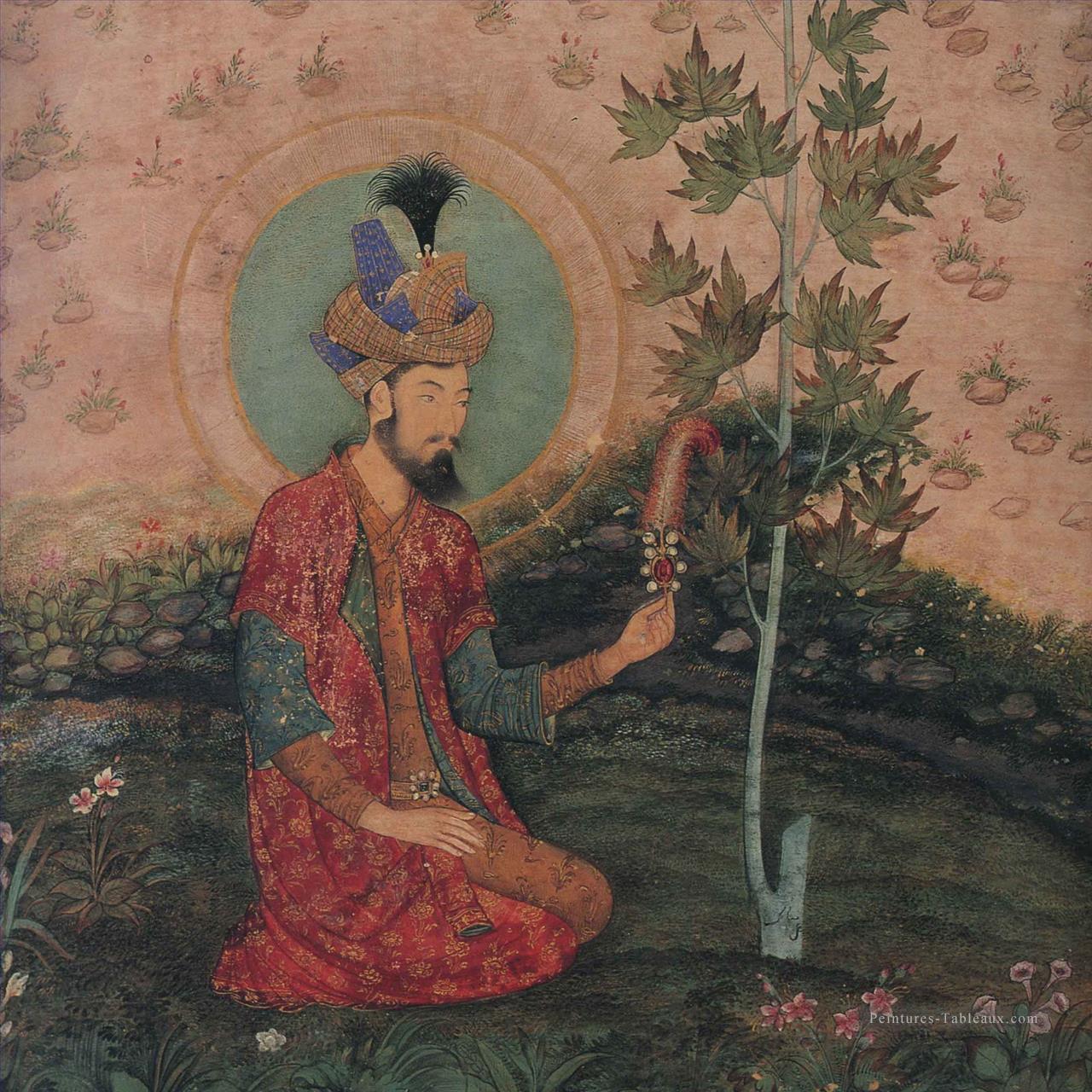 Empereur Humayun Indienne Peintures à l'huile